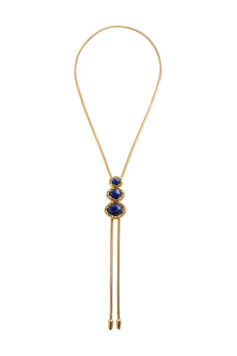 THE MERRIAM IN GOLD WITH LAPIS