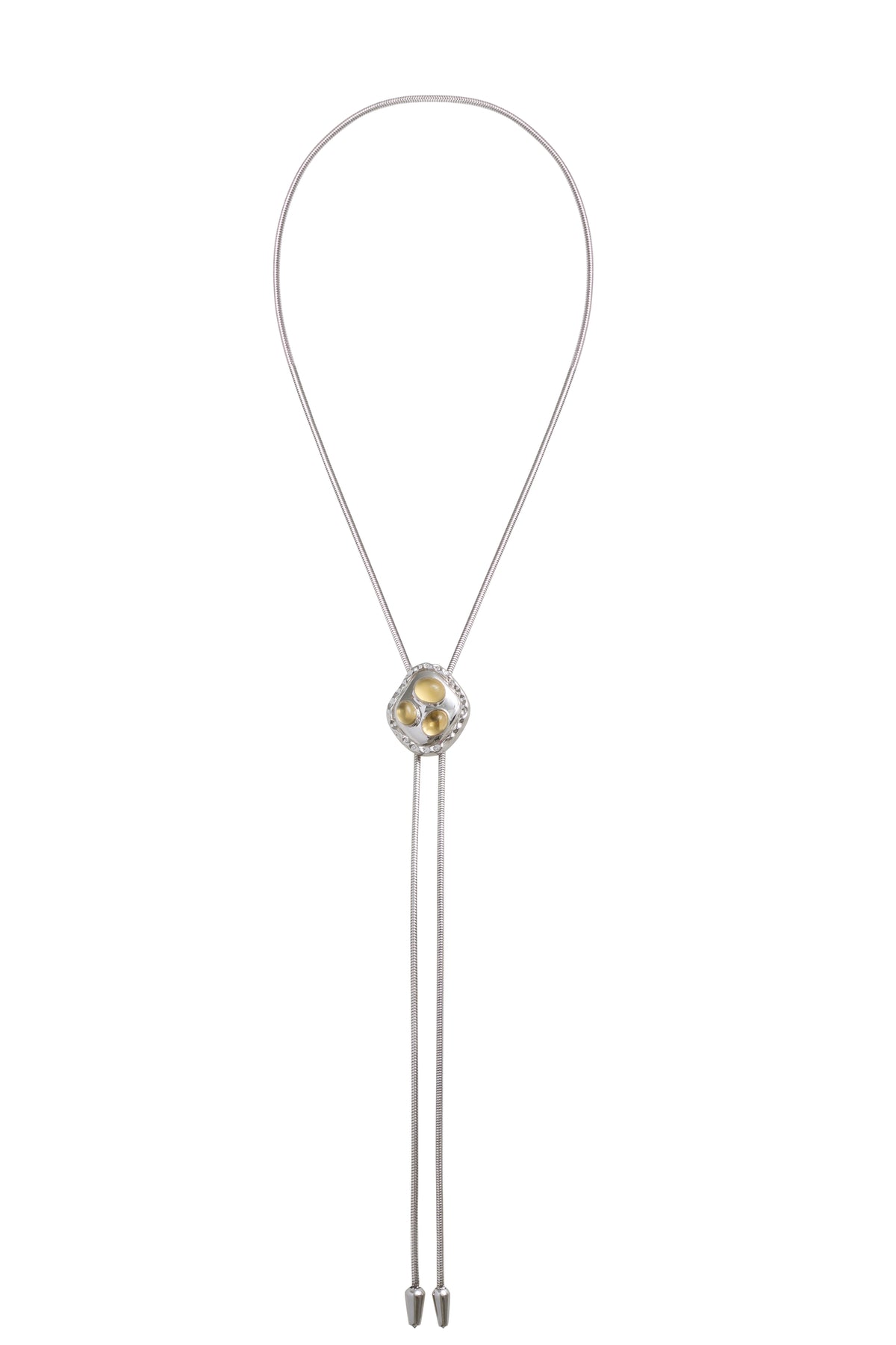 THE JO IN SILVER WITH CITRINE