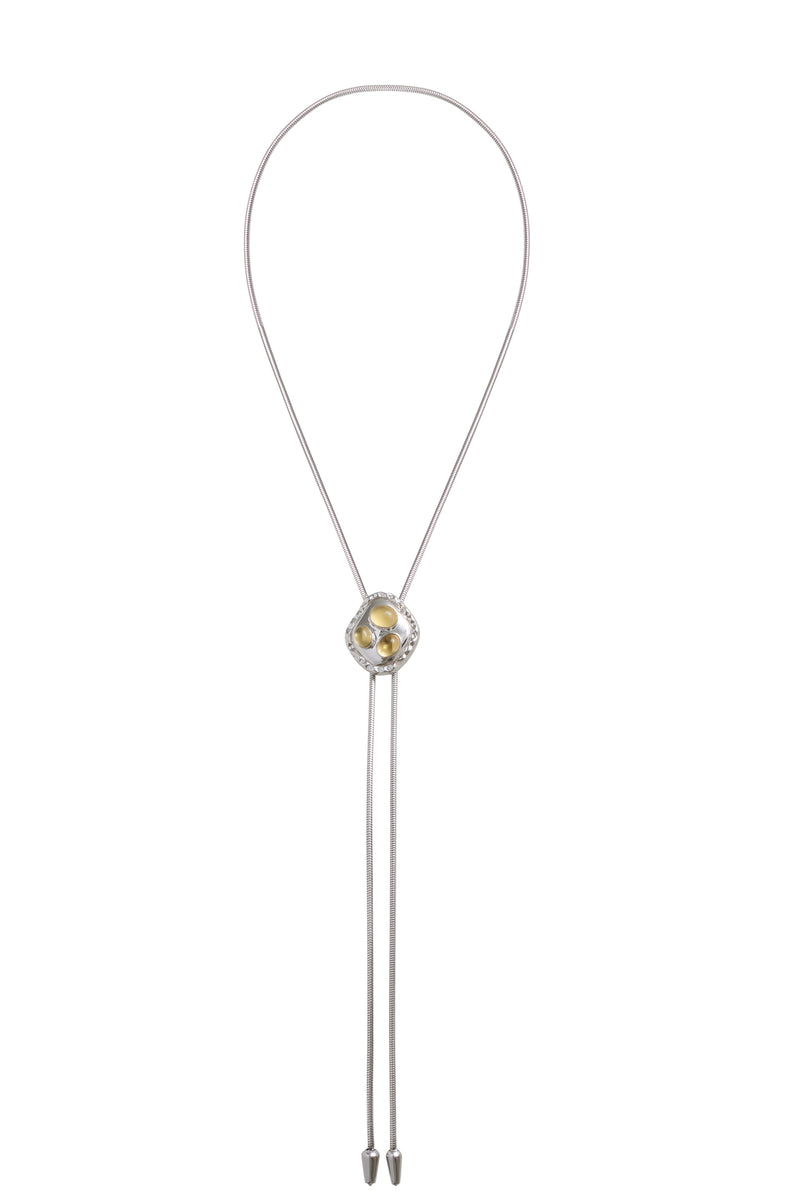 THE JO IN SILVER WITH CITRINE