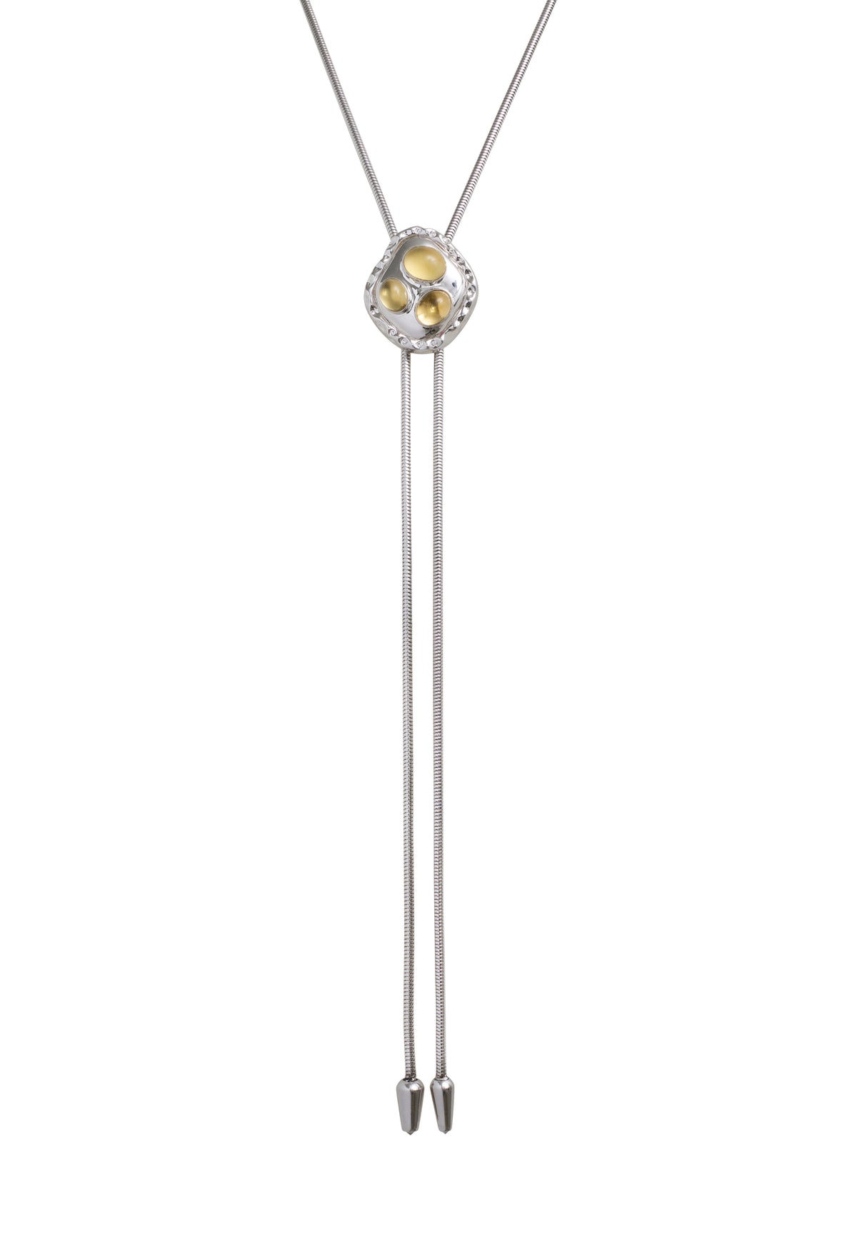 THE JO IN SILVER WITH CITRINE