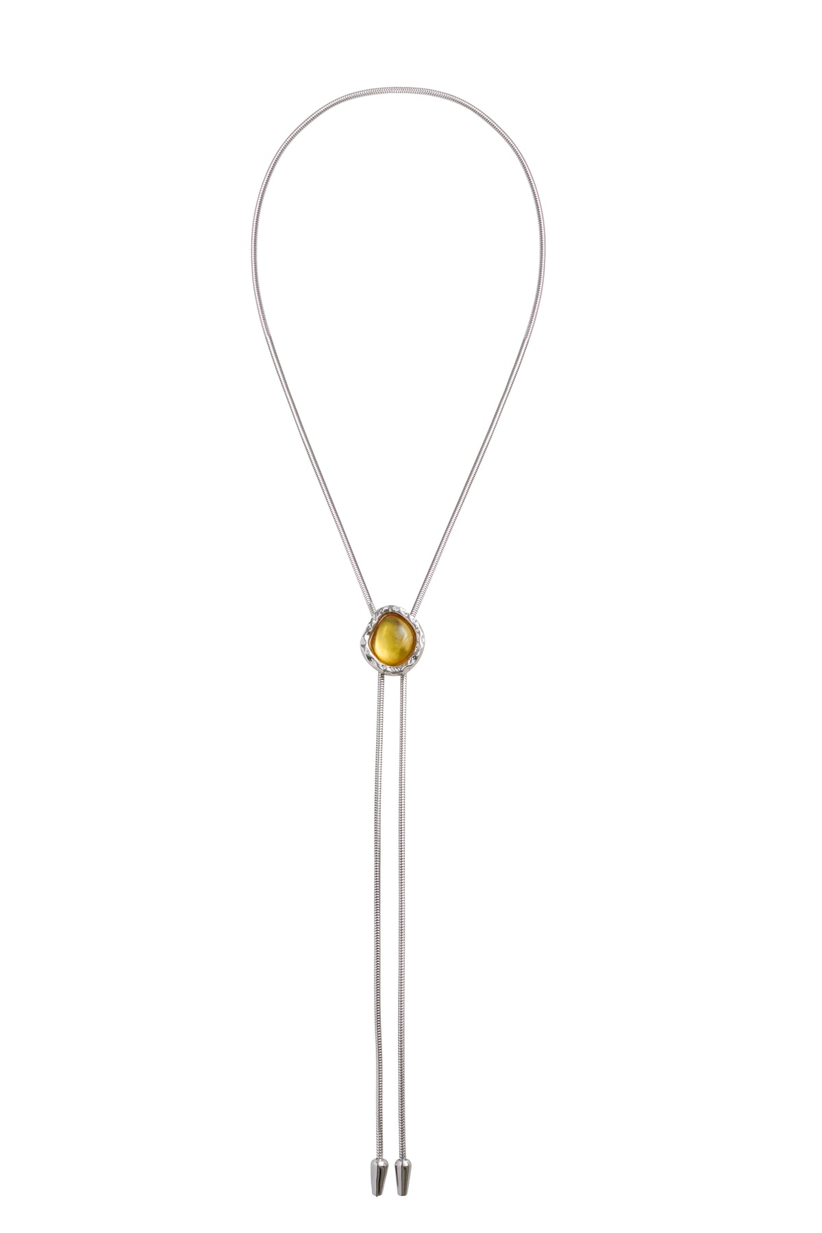THE LOLITA IN SILVER WITH CITRINE