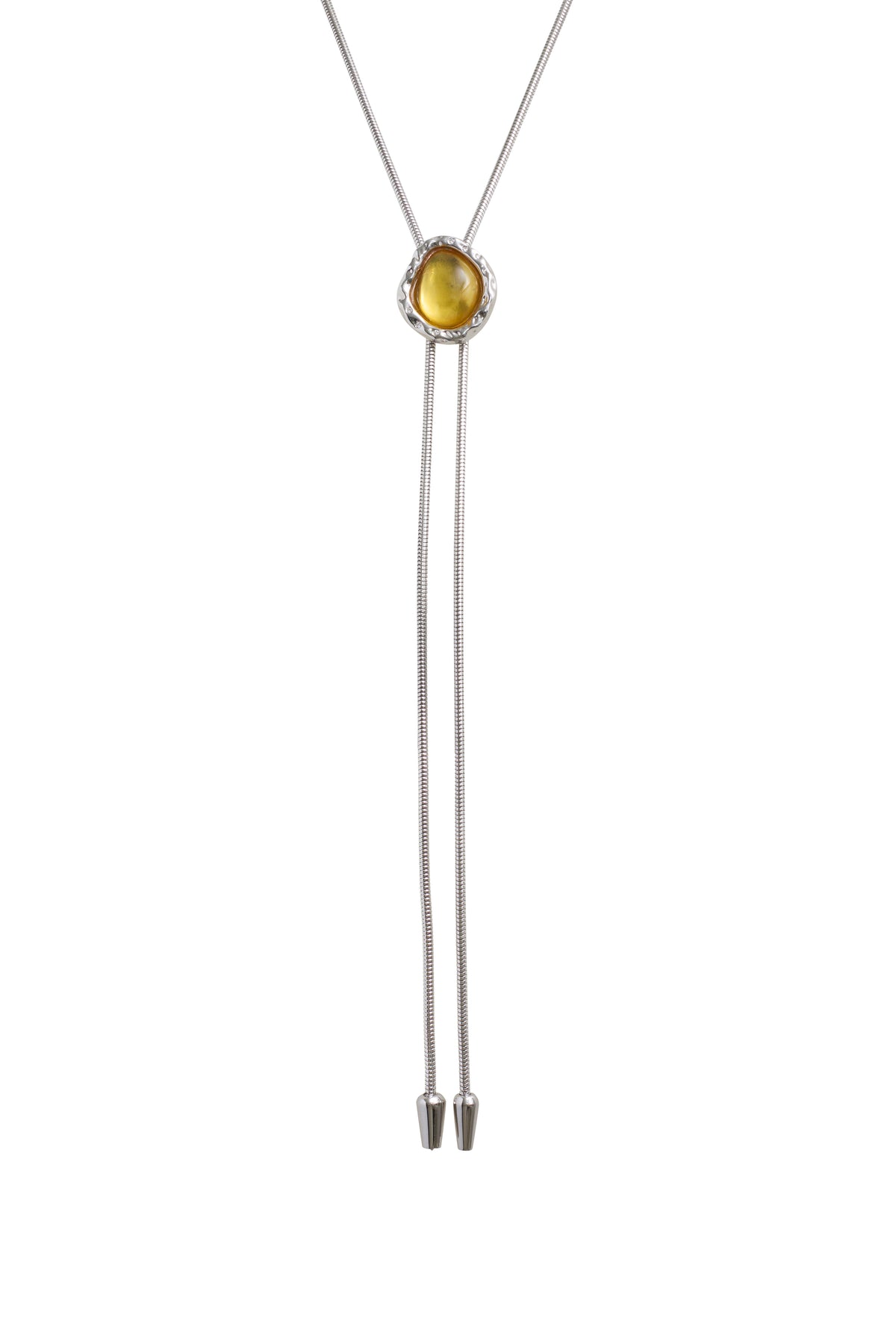 THE LOLITA IN SILVER WITH CITRINE