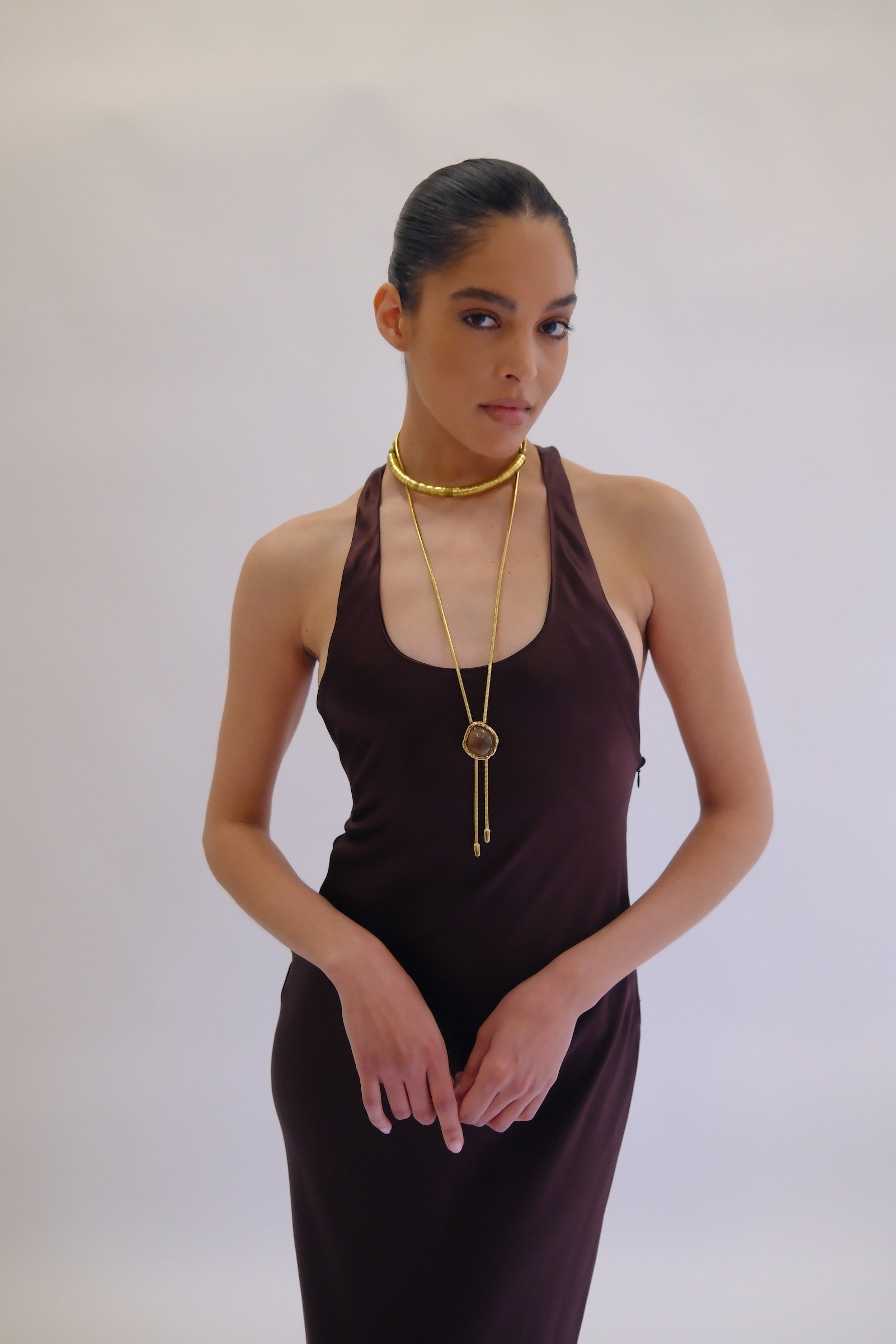 THE LOLA WITH SMOKEY TOPAZ