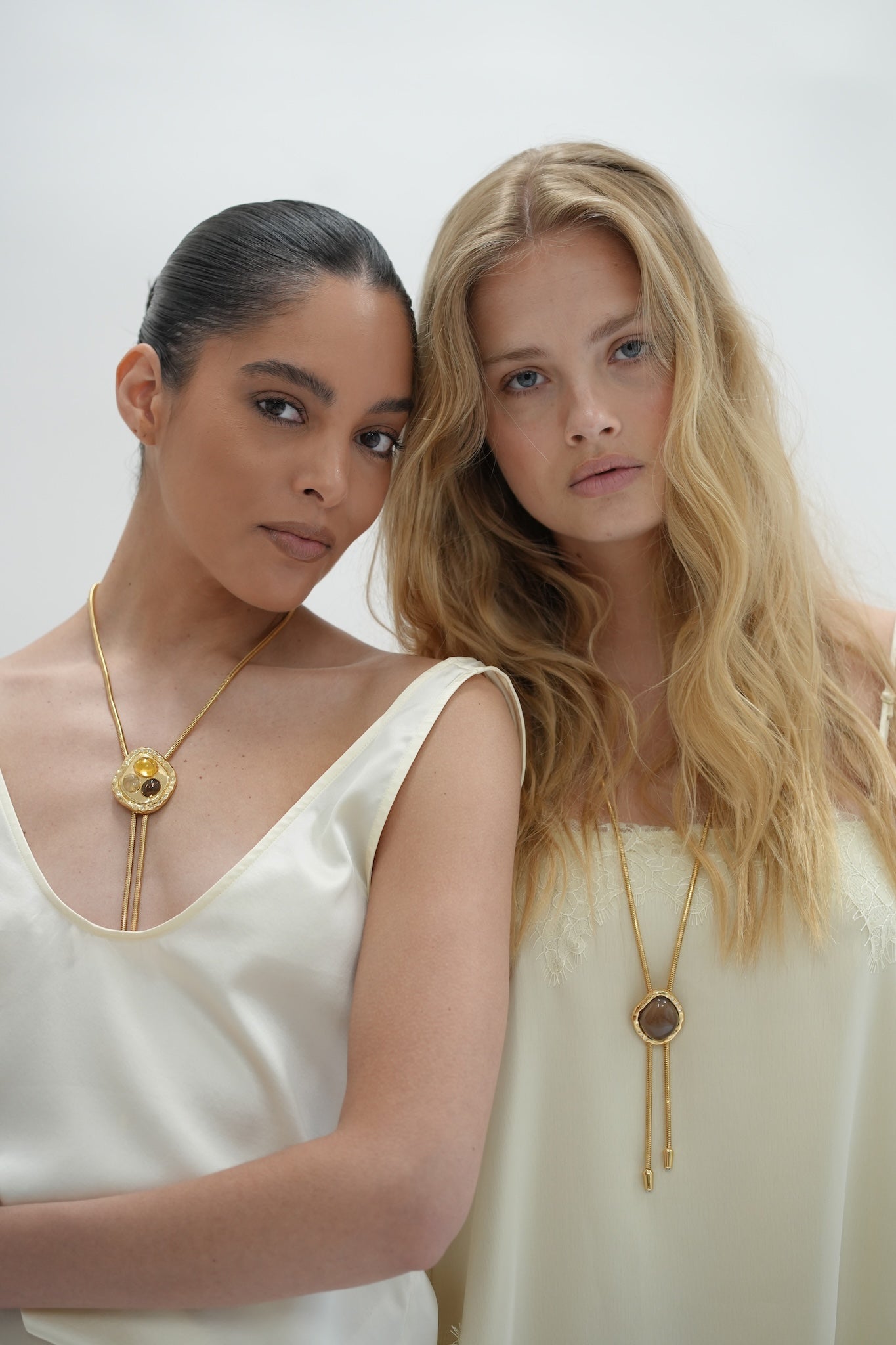 THE JOANNA WITH CITRINE, CHAMPAGNE RUTILATED QUARTZ, AND SMOKEY TOPAZ