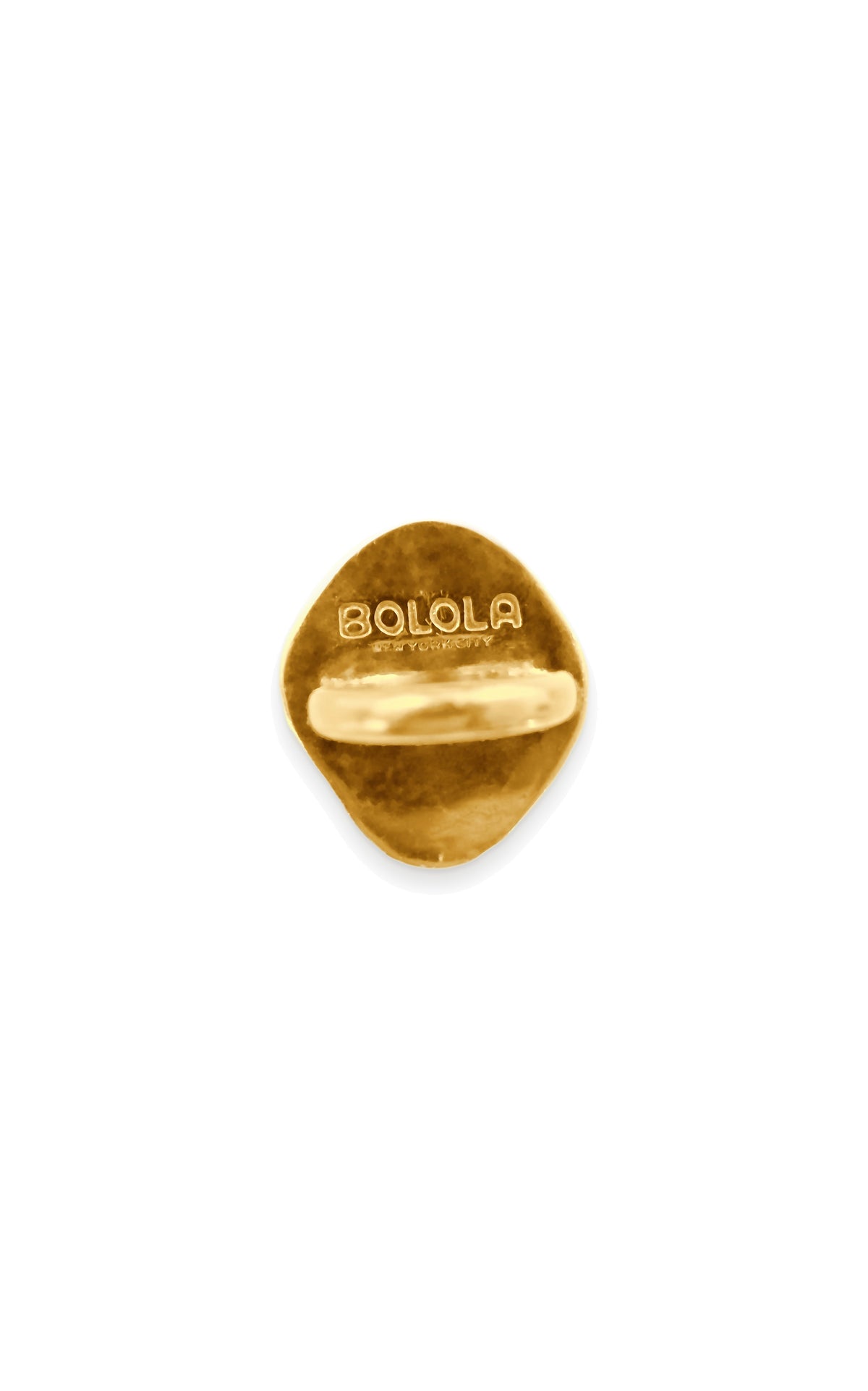 THE LOLA RING IN GOLD WITH LAPIS