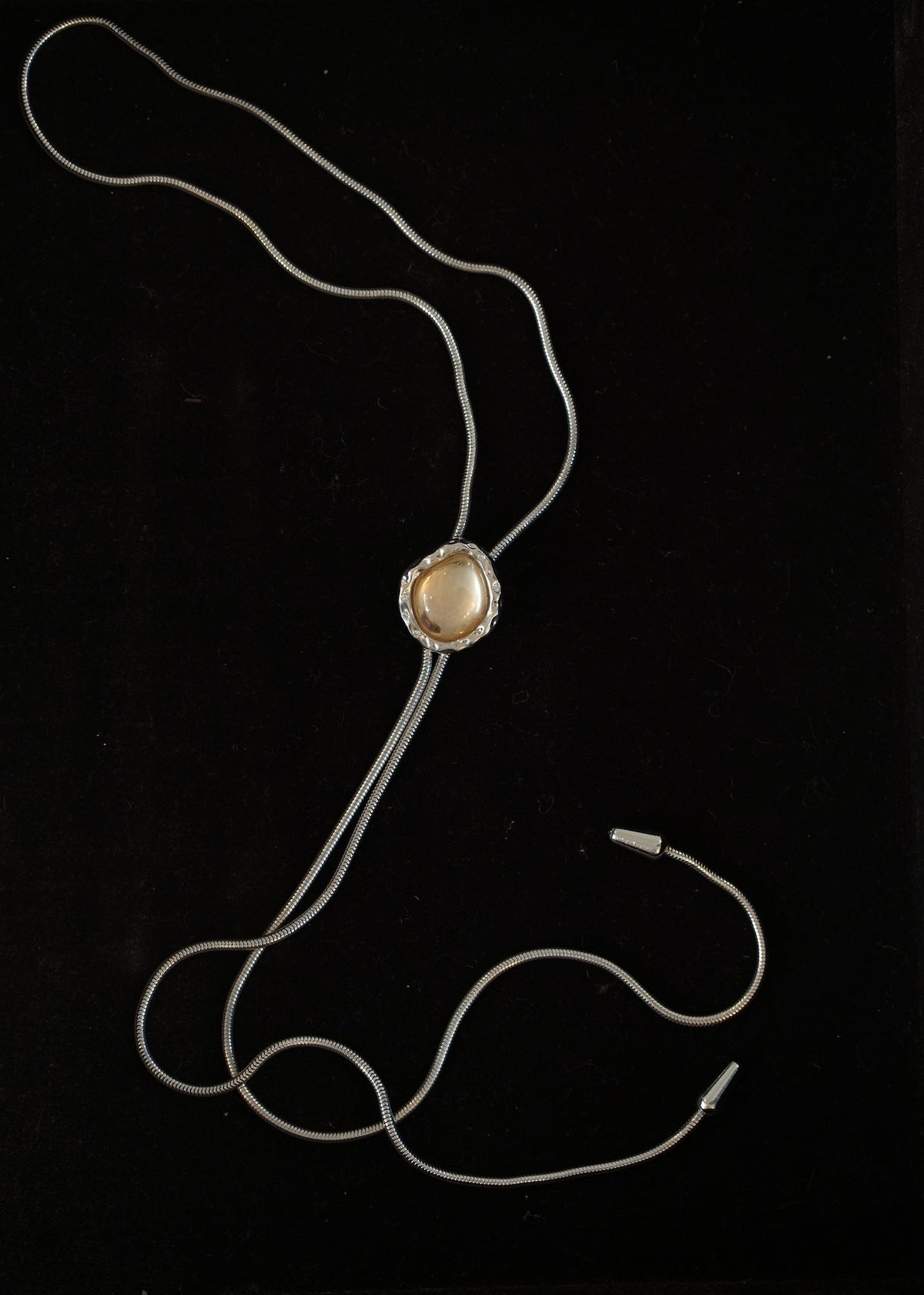 THE LOLITA IN SILVER WITH CITRINE