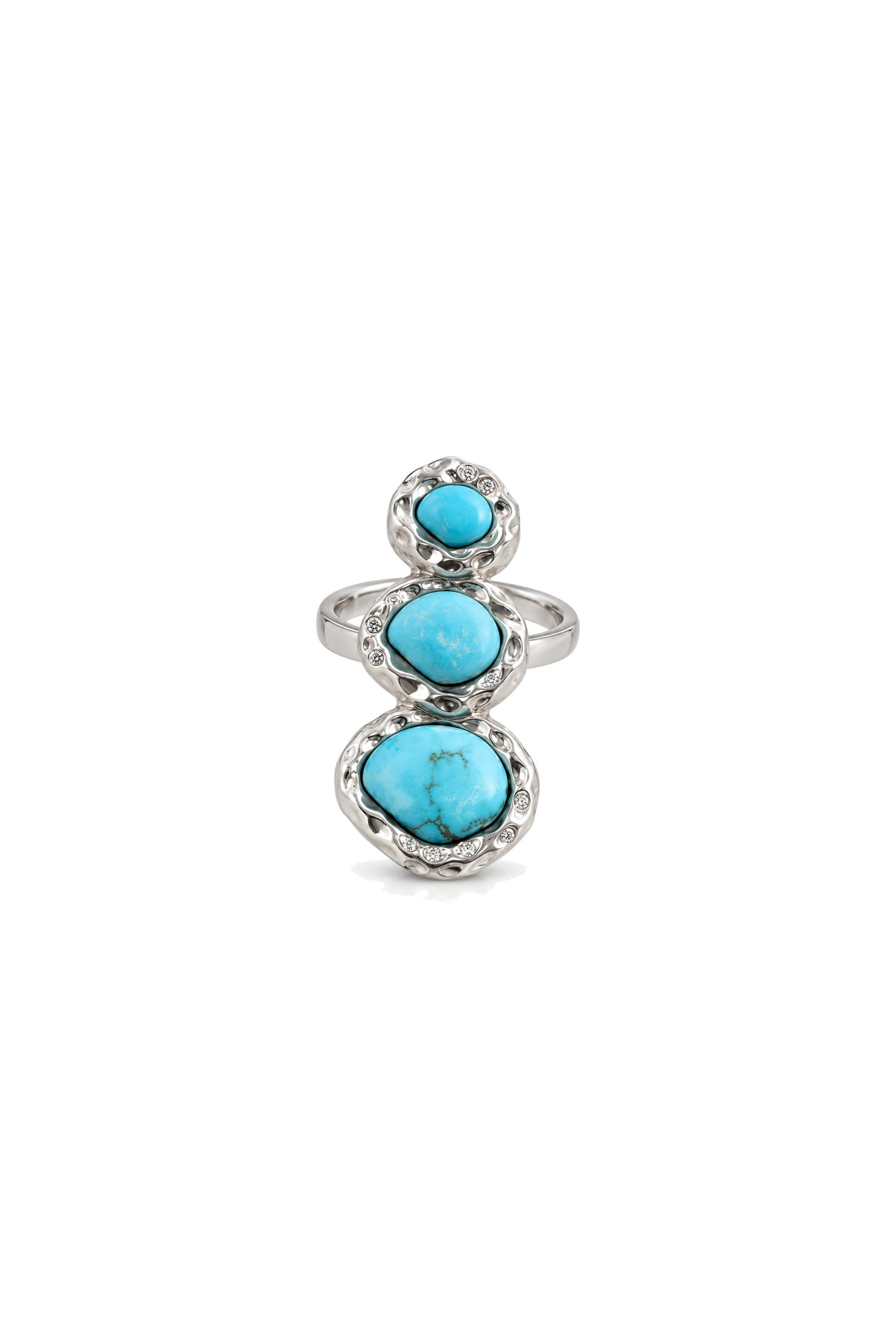 THE MERRIAM RING IN SILVER WITH TURQUOISE